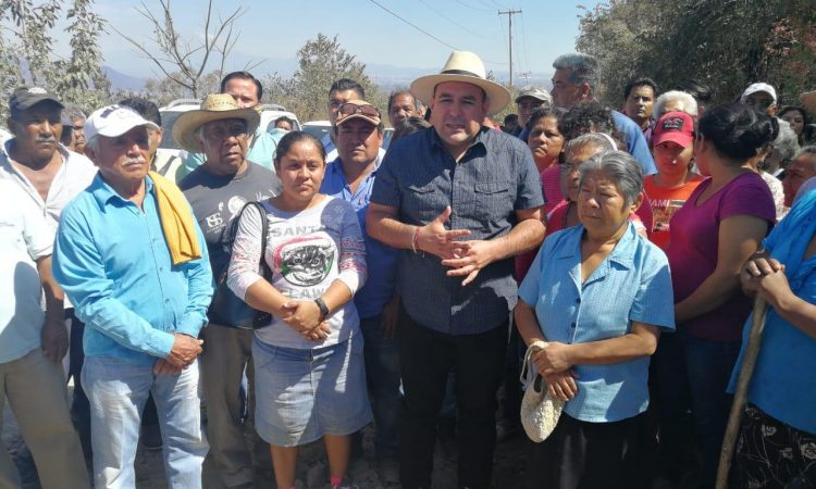 Se manifiestan pobladores de colonias de Yautepec ante los trabajos del ayuntamiento