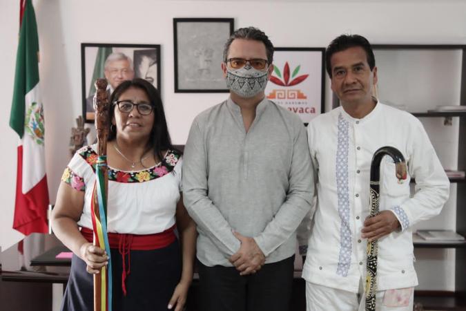 Acuerdan colaboración Ayuntamiento de Cuernavaca y Gubernatura Nacional Indígena