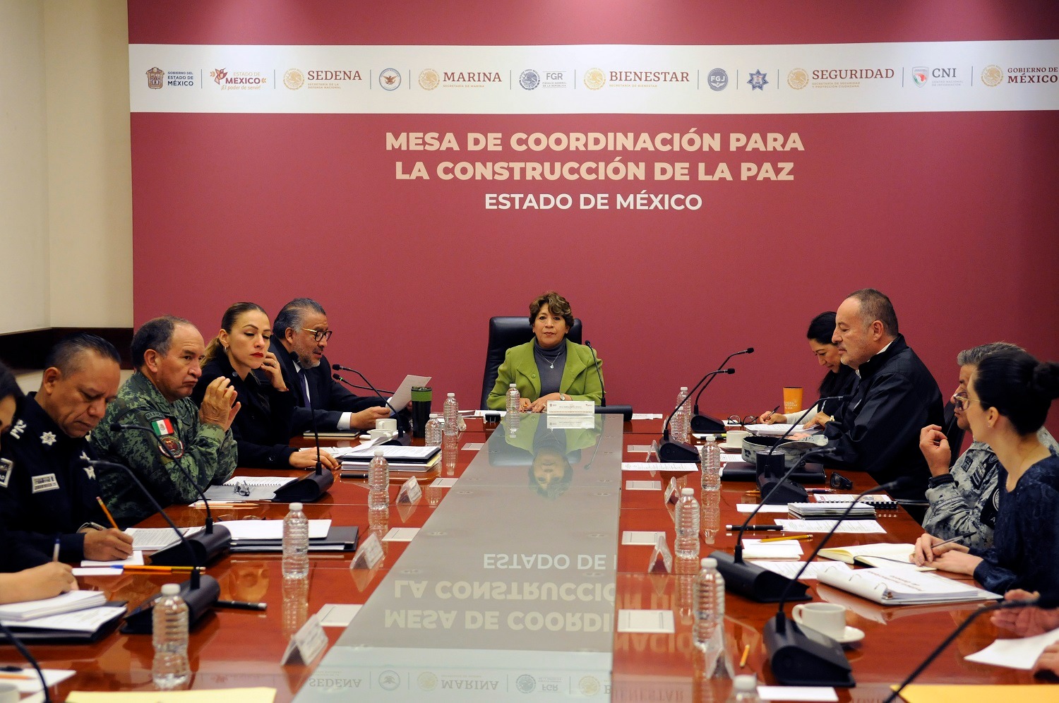 Instruye gobernadora Delfina Gómez a reforzar acciones para erradicar violencia de género en el estado de México