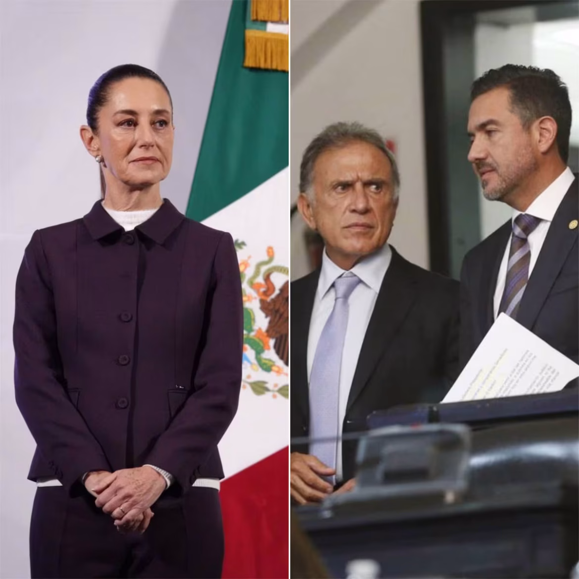 ‘No me corresponde a mí’: Sheinbaum sobre afiliación de Yunes a Morena