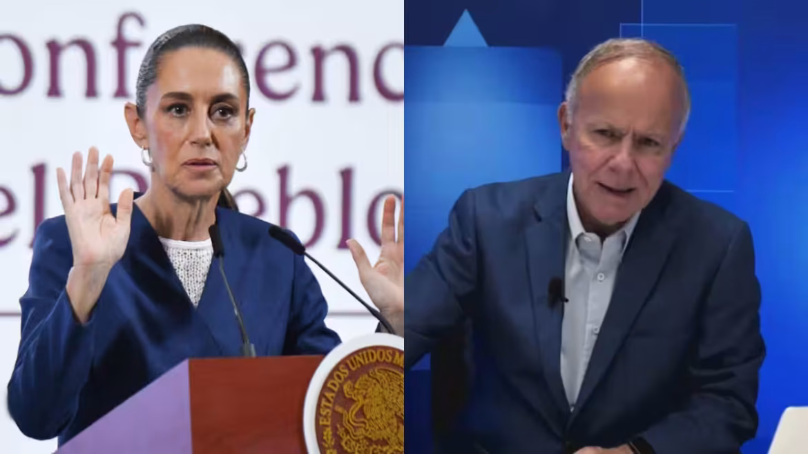 Sheinbaum revira a críticas de Ciro Gómez Leyva por sentencia de García Luna: ‘su objetivo es golpetear’