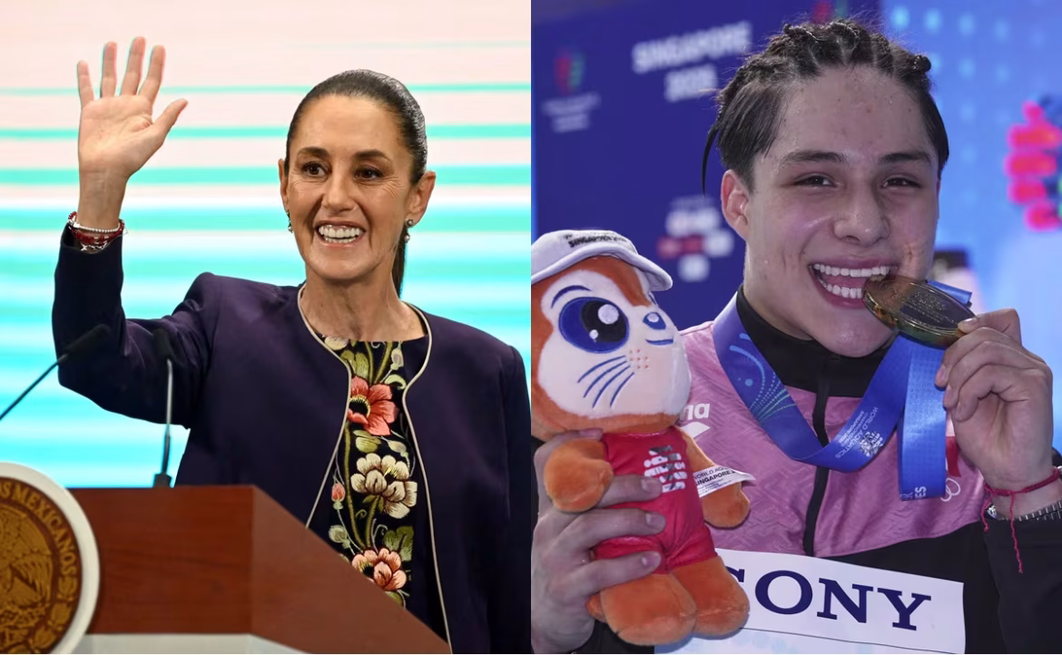 Osmar Olvera pide apoyo a Sheinbaum para retener a su entrenadora: “Que Ma Jin se quede con nosotros”