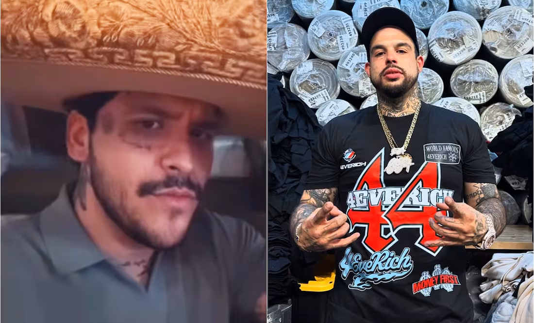 Emiliano Aguilar exhibe conversación que sostuvo con Nodal; le habría pedido que no se cuelgue de la fama de los Aguila